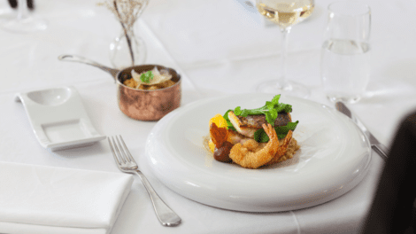 The restaurant Divinus of the Convento do Espinheiro